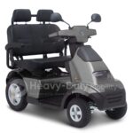 Gray Afiscooter S4 Dual Seat Mobility Scooter