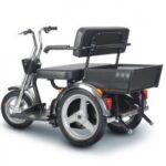 Side View of Afiscooter SE Dual-Seat Motorcycle-Style Mobility Scooter