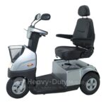 Side View Silver Afiscooter C3 Mobility Scooter