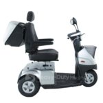 Side View Silver Afiscooter C3 Mobility Scooter