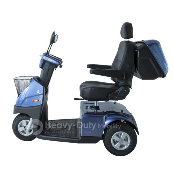 Side View Blue Afiscooter C3 Mobility Scooter