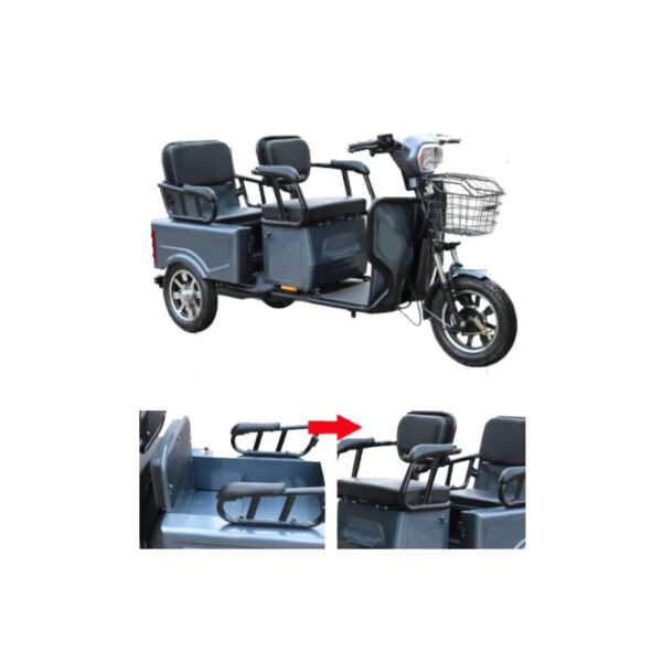 Pushpak 3000 2-Passenger Recreational Mobility Scooter