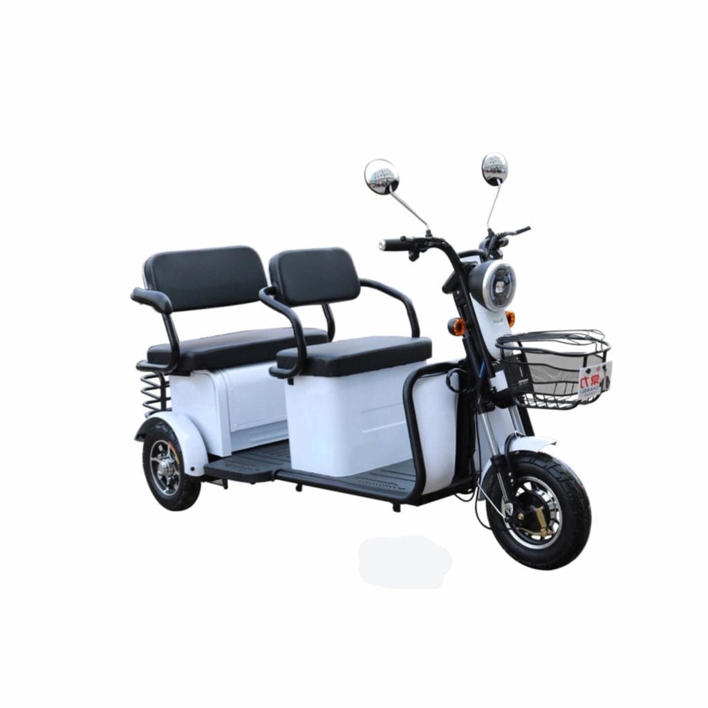 Front View Pushpak 4000 Dual Seater Scooter
