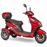 Red EWheels EW-10 Motorcycle-Style Mobility Scooter