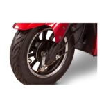 Front Tire View of EWheels EW-10 Motorcycle-Style Mobility Scooter