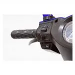 Left Side Handle View of EWheels EW-72 Classic Recreational Mobility Scooter 4-Wheel