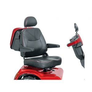 Seat of AfiScooter S4 4-Wheel Mobility Scooter