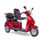 Red EWheels EW-66 Dual-Seat Mobility Scooter