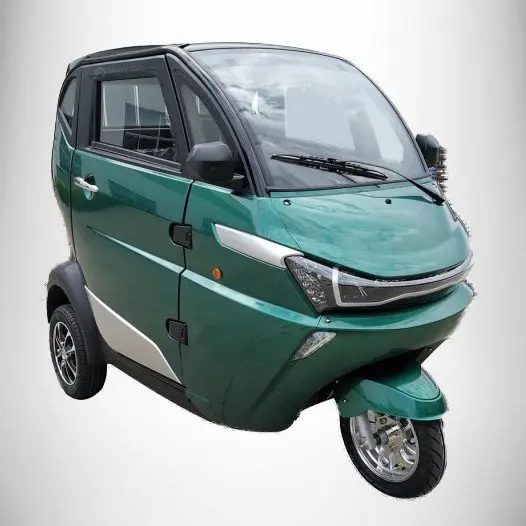 Pushpak 8000 Enclosed Cabin Three-Passenger Recreational Mobility Scooter