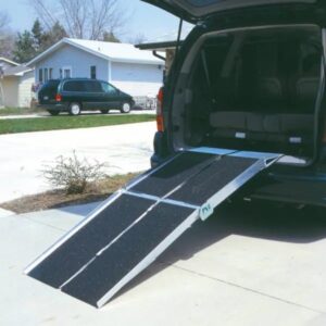 PVI Multifold Reach Vehicle Ramp for Mobility Scooters