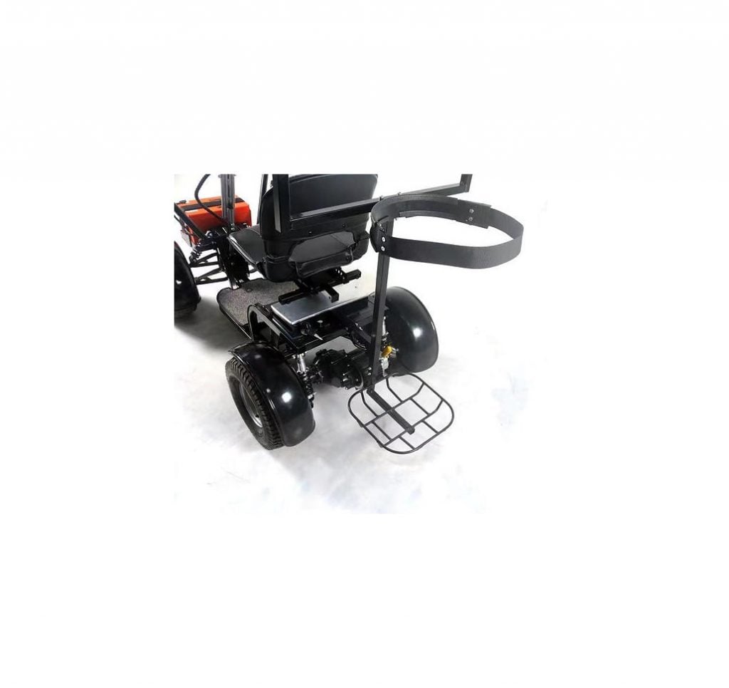 Rear Hitch View of Ninja ADA Canopy Version 2-in-1 Mobility Scooter & Golf Cart