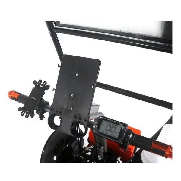 Handle View of Ninja ADA Canopy Version 2-in-1 Mobility Scooter & Golf Cart
