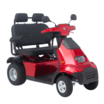 Afiscooter S4 2 Seater Color Red Side View