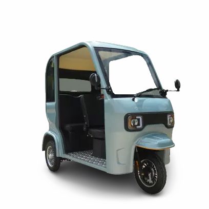 Pushpak 7000 Semi Enclosed mobility Scooter 2022 Version Light Blue