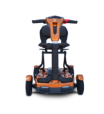Front View of EV-Rider Teqno Heavy Duty Auto Folding Travel Mobility Scooter