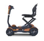 Side View of EV-Rider Teqno Heavy Duty Auto Folding Travel Mobility Scooter
