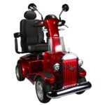 Red Color of Gatsby Vintage Automobile-Style Luxury Mobility Scooter