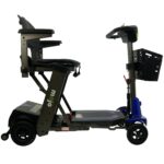Side View of Enhance Mobility Mojo Heavy Duty Auto-Folding Mobility Scooter