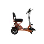 Side View of Enhance Mobility Triaxe Sport Heavy Duty Folding Travel Mobility Scooter