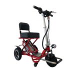 Side View of Enhance Mobility Triaxe Sport Heavy Duty Folding Travel Mobility Scooter