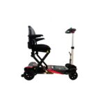 Side View of Enhance Mobility Transformer Auto-Folding Travel Mobility Scooter