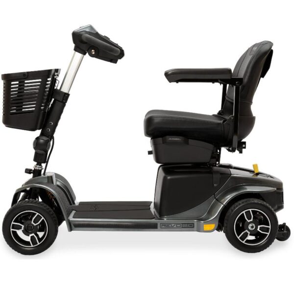 Revo 2.0 4-Wheel Mobility Scooter - Side View