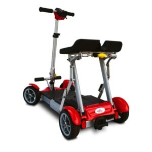 EV Rider Gypsy Q2 Red Back View