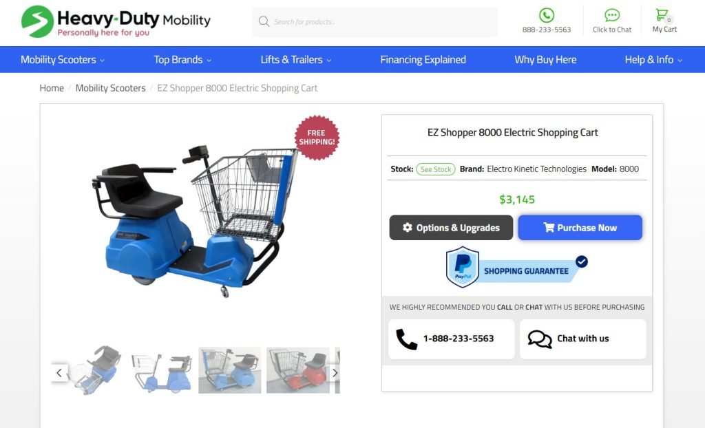 EZ Shopper 8000 HDM Price