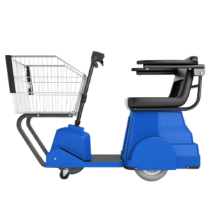 EZ Shopper 8000: Electric Powered Motorized Shopping Cart