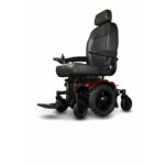 Front side view of the Shoprider 6Runner 14 wheelchair