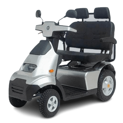 Afiscooter S3 Dual-Seat All-Terrain 3-Wheel