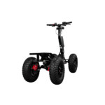 EZ-Raider HD2 foldable off-road heavy-duty mobility scooter, rear side view