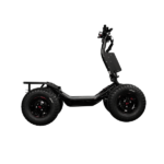 EZ-Raider HD2 foldable off-road heavy-duty scooter, full side view.