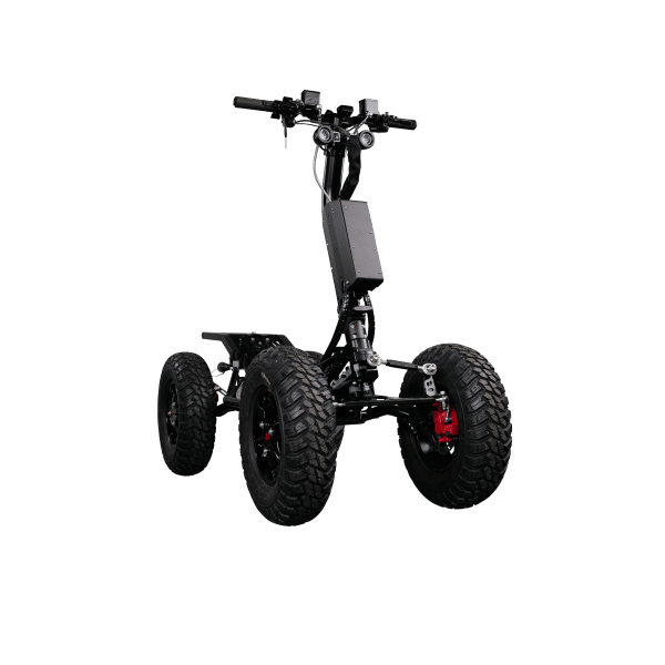EZ-Raider HD2 heavy-duty foldable off-road scooter, front side view