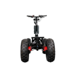 EZ-Raider HD4 heavy-duty off-road foldable mobility scooter, back view.