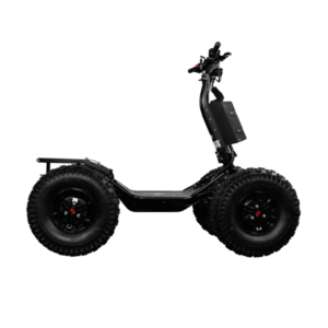 EZ-Raider HD4 heavy-duty off-road foldable mobility scooter, full side view