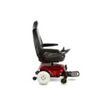 Side View of Shoprider Streamer Sport Travel Electric Wheelchair - 888WA