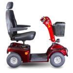 Side View of Shoprider Sprinter XL4 4-Wheel Heavy Duty Mobility Scooter - 889B-4