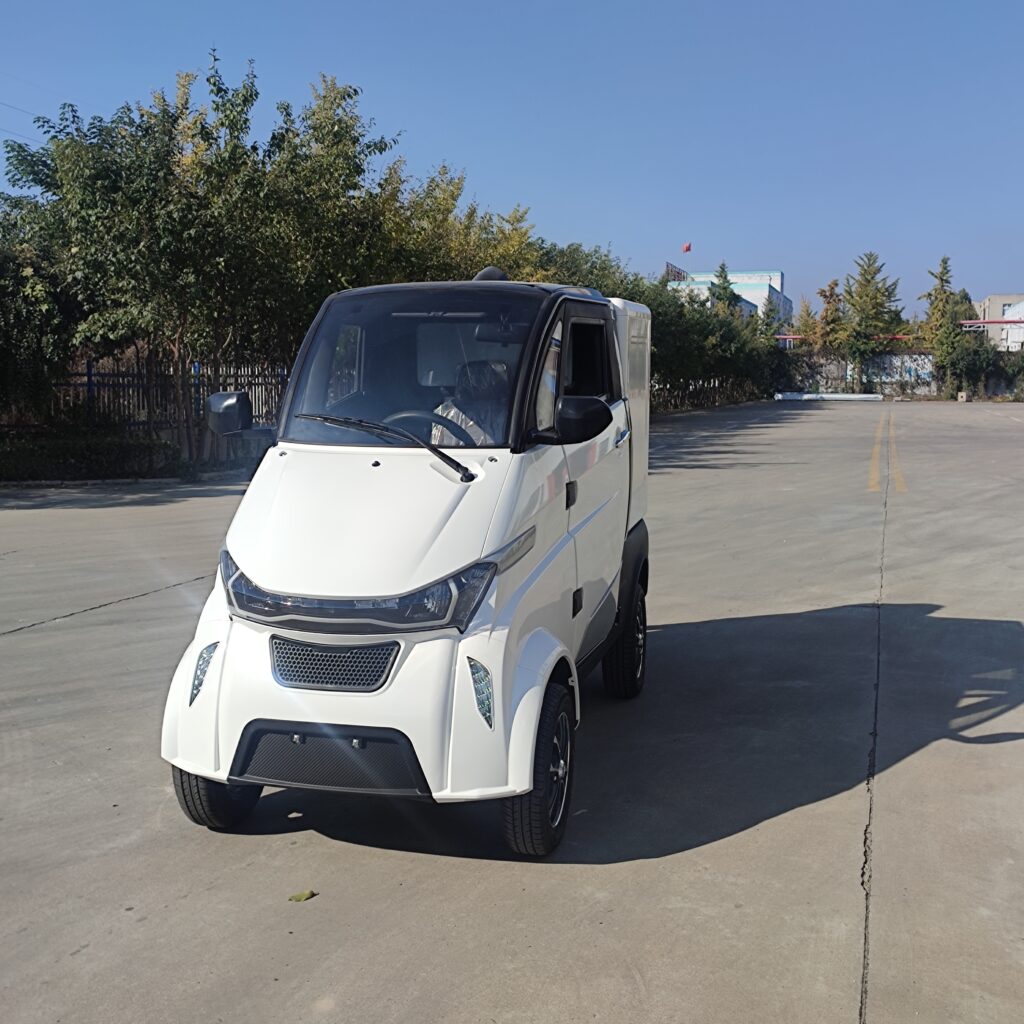 Green Transporter Electric Delivery Cargo Mini Truck