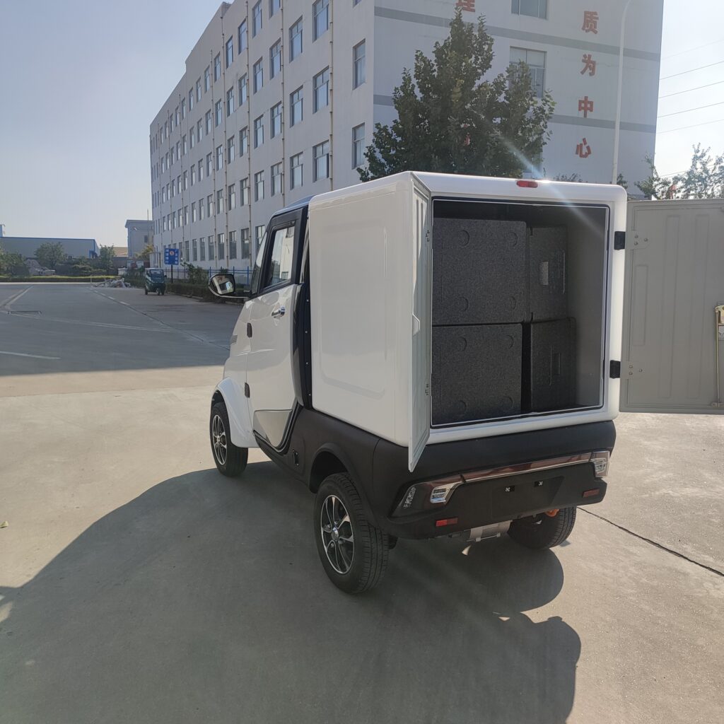 Green Transporter Electric Delivery Cargo Mini Truck
