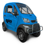 Gio Golf Fully Enclosed Mobility Scooter Color Blue