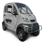 Gio Golf Fully Enclosed Mobility Scooter Color Silver
