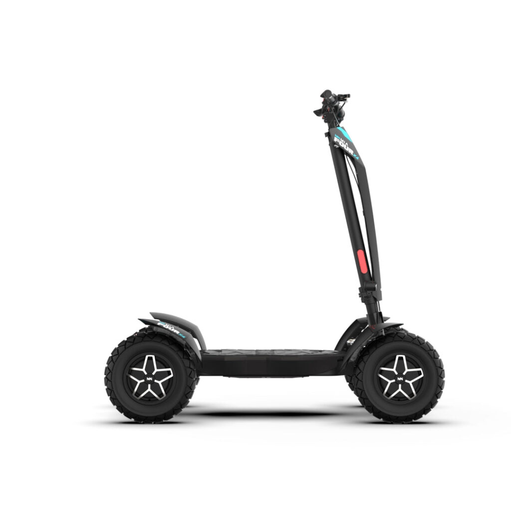 MIA FOUR 4x4 Light Electric QuadBoard full side view