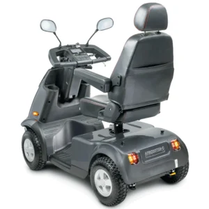 Back View of Gray Afiscooter C4 Mobility Scooter