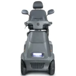 Front View of Gray Afiscooter C4 Mobility Scooter