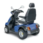 Side View Blue Afiscooter S4 Mobility Scooter