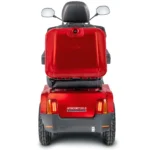 Back View of Red Afiscooter S4 Mobility Scooter