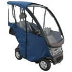 Rain Cover with Canopy Gray Afiscooter C4 Mobility Scooter