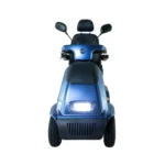 Front View Blue Afiscooter C4 Mobility Scooter