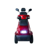 Front View Red Afiscooter C4 Mobility Scooter